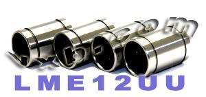 4-Pack LME12UU 12mm Ball Bushing 12x22x32 Linear Motion Bearings