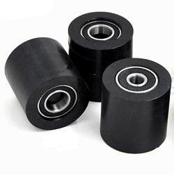 PU9x30x30-2RS Shielded Polyurethane Covered Bearing 9x30x30mm Tire