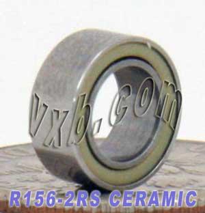 R156-2RS Ceramic Sealed Bearing 3/16x5/16x1/8 inch Bearing
