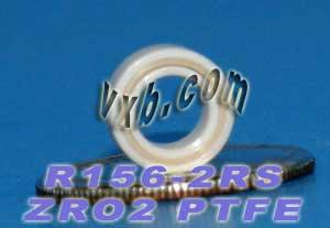 R156-2RS Full Ceramic Bearing 3/16x5/16x1/8 inch Miniature Bearing