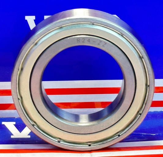 R24ZZ Shielded Bearing 1 1/2x2 5/8x9/16 inch Miniature