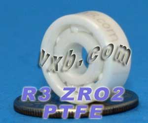 R3 Full Ceramic Bearing 3/16" x 1/2" x 0.196" - Miniature