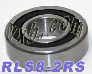 RLS8-2RS Sealed Bearing 1" x 2-1/4" x 5/8"