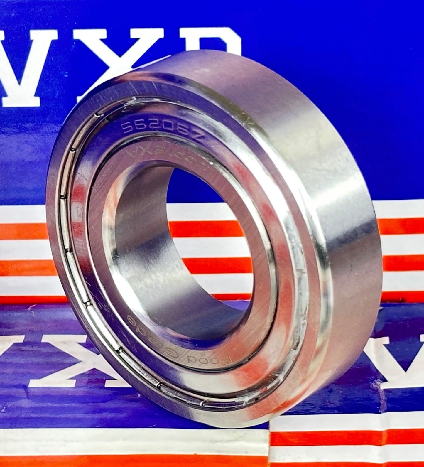 S6206ZZ Food Grade Stainless Steel Ball Bearing