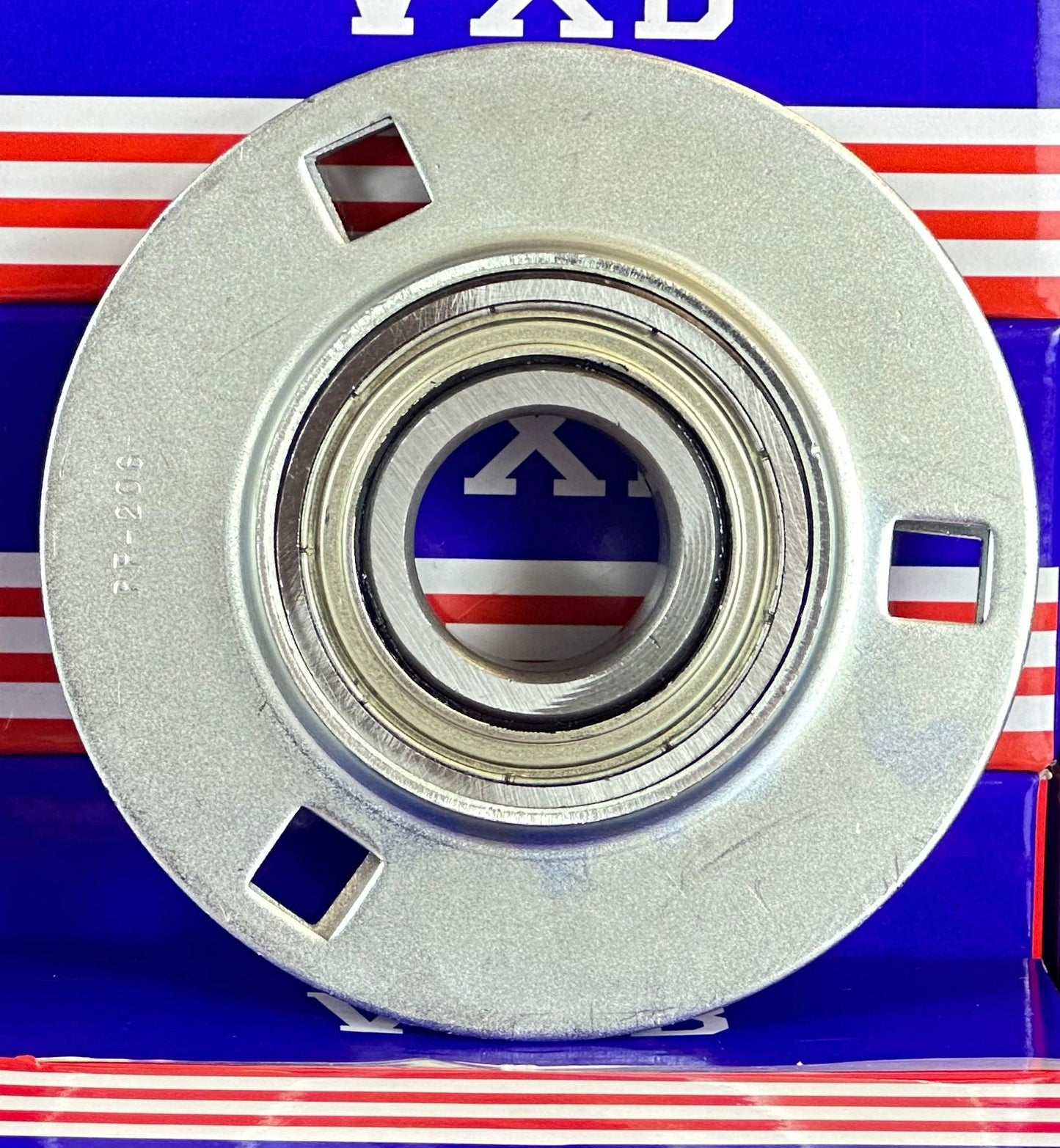 SBPF206-18 Pressed Steel Housing Bearing 3-Bolt Flanged Mounted