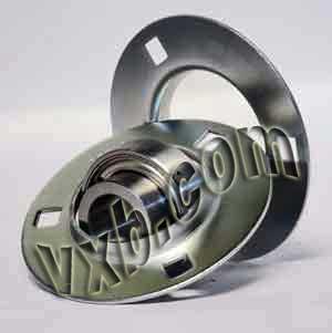SBPF206-18 Pressed Steel Housing Bearing 3-Bolt Flanged Mounted