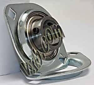 SBPFL207-23 Pressed Steel Bearing 2-Bolt 1 7/16 inch Flanged Mounted