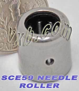 SCE59 Miniature Needle Bearing 5/16x1/2x9/16 inch