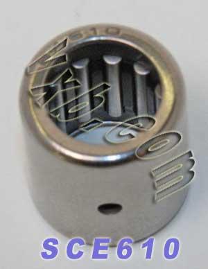 SCE610 Miniature Needle Bearing 3/8x9/16x5/8 inch