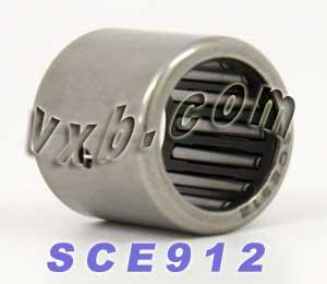 SCE912 Needle Roller Bearing 9/16" x 3/4" x 3/4"