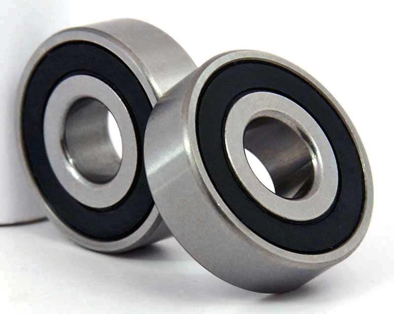 2-Pack 6202-1/2-2RS Sealed Ball Bearings ID Bore 1/2" x OD 35mm x 11mm