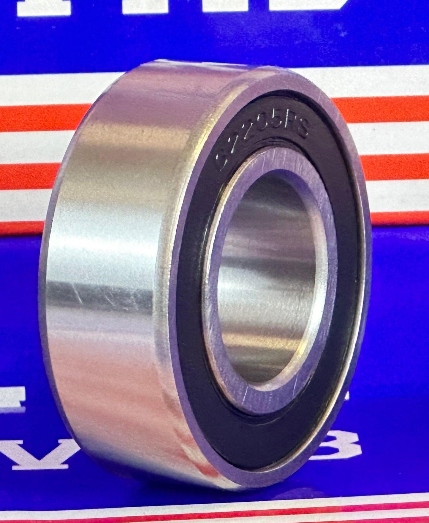 2-Pack Ball Bearings 62205-2RS 25x52x18mm - Sealed