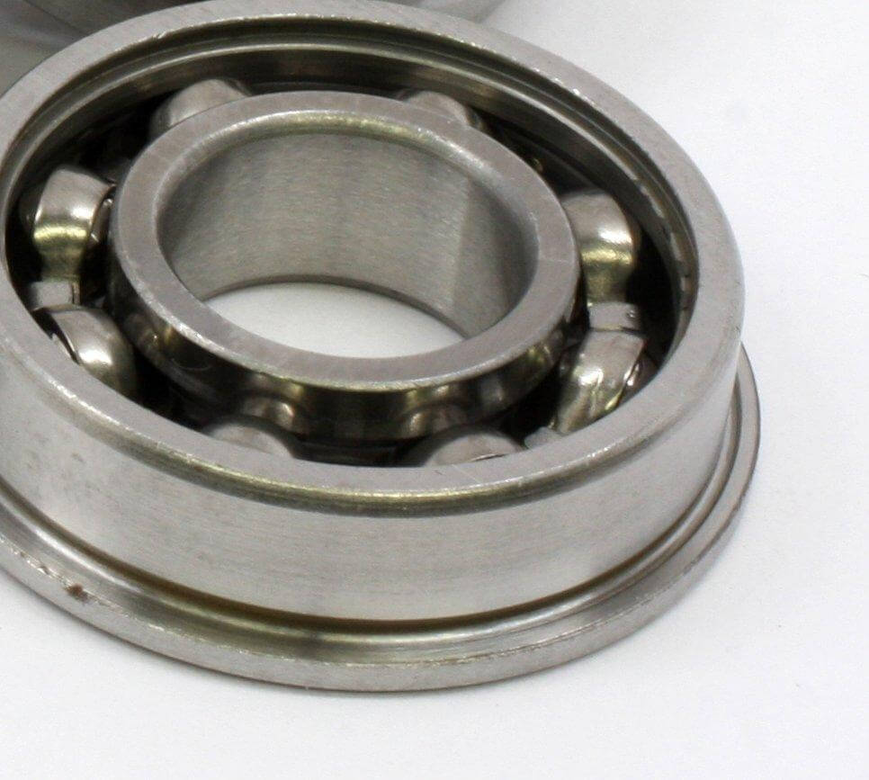 SFR133 Stainless Steel Flanged Ball Bearing 3/32" x 3/16" x 1/16"
