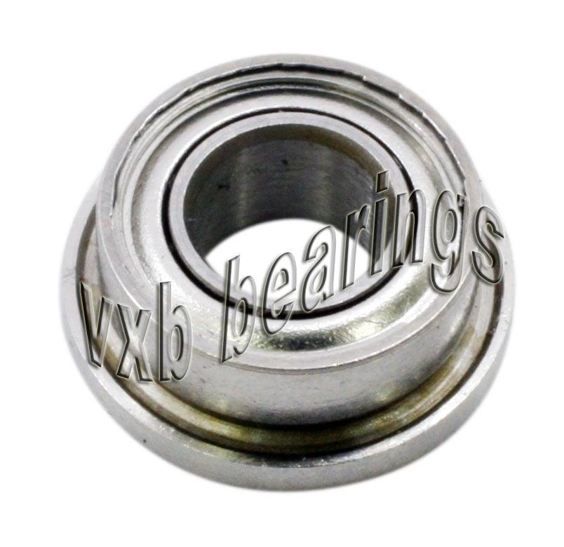 SFR2ZZ ABEC3 OIL Flanged Stainless Steel Bearing 1/8" x 3/8" x 5/32"