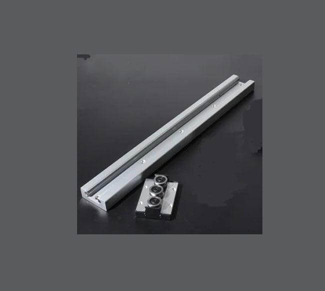 SGR15 2' Feet Compact Linear Motion Guide Rail 2 Feet Long + SGB15UU-3 Bearing Block