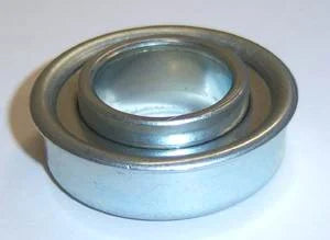 Stamped Steel Flanged Wheel Bearing 7/16x1 1/8 inch