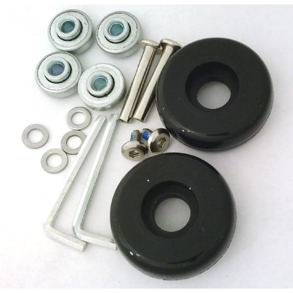 Travel Bags Replacement Luggage Wheels Set Universal Suitcase Repair Kit Axles Wrench Bearing Skate Wheel Roller 50MM