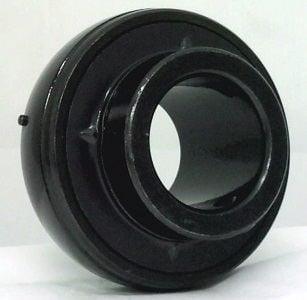 UC217-52 Black Oxide Plated Axle Bearing Insert 3 1/4" Mounted