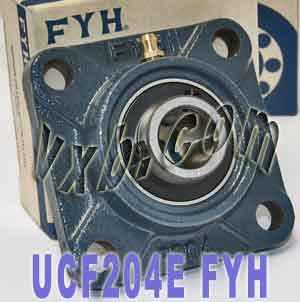 UCF-204 FYH Square Flanged Bearing 20mm inner Diameter Mounted Bearing