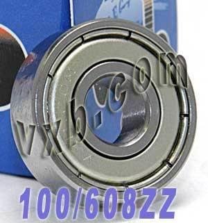 100-Pack 608ZZ Skateboard/Inline Skate/Rollerblade/Hockey Bearings