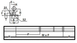 WA16-24PD NB Stainless Steel Shaft 24 inch Length Linear Motion