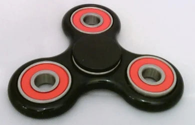 10-Pack Fidget Hand Spinner Toys - Quality Center Ceramic Bearing, 3 Red Bearings 42Q