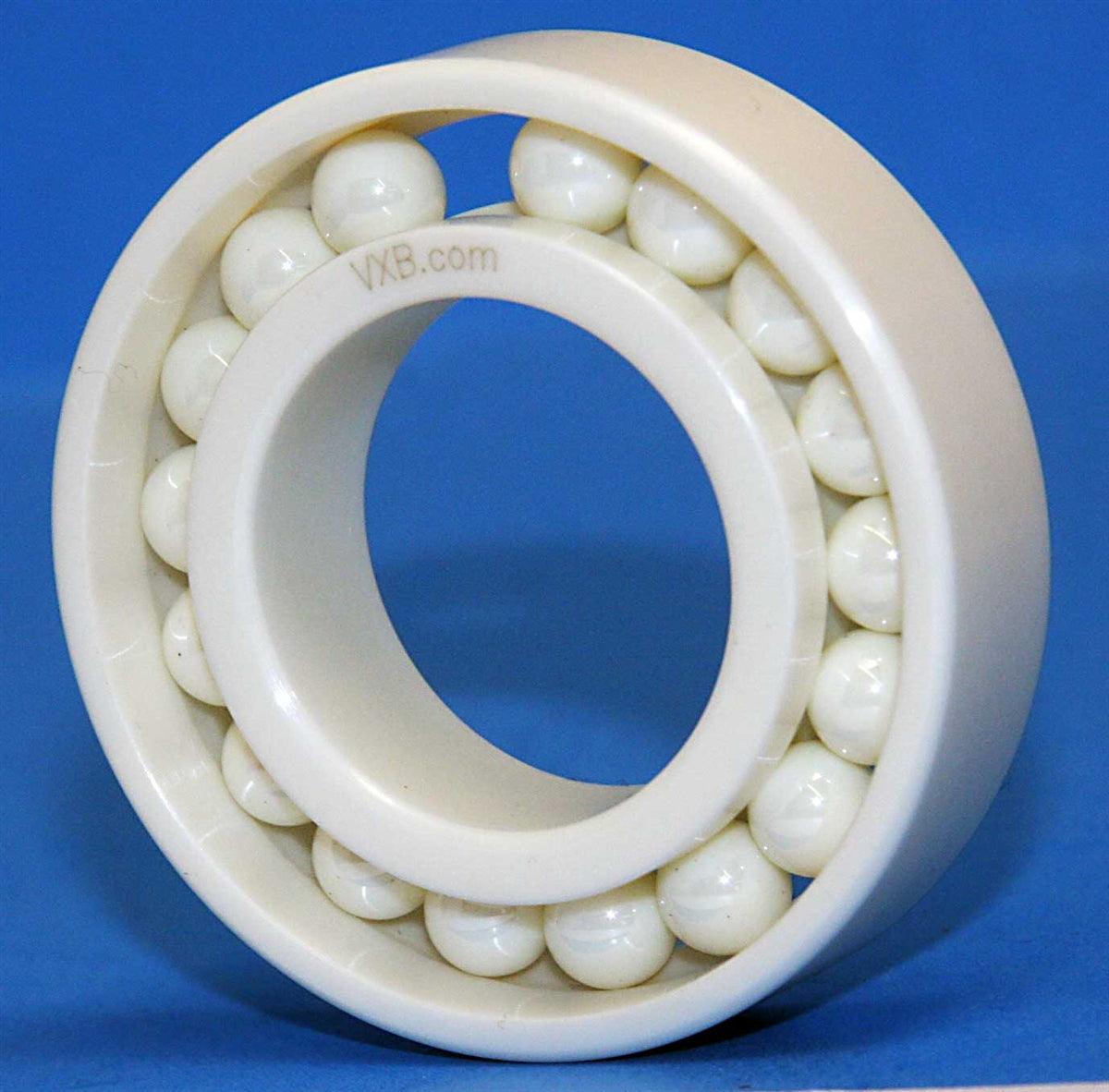 2-Pack Full Complement Full Ceramic 6020 ZrO2 Ball Bearings 100x150x24mm