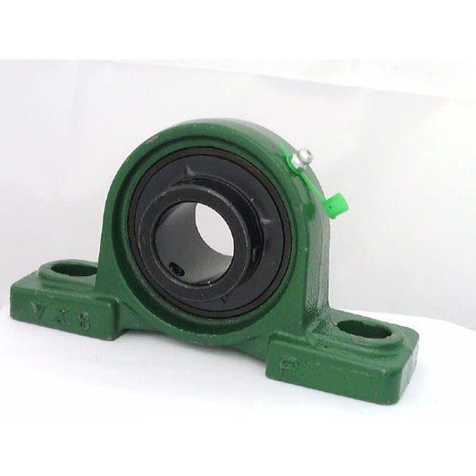 1-1/2" Bearing UCP208-24 Black Oxide Plated Insert + Pillow Block Cast Housing Mounted Bearing