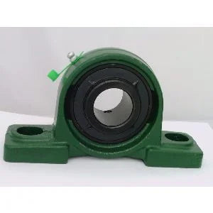 1-1/2" Bearing UCP208-24 Black Oxide Plated Insert + Pillow Block Cast Housing Mounted Bearing