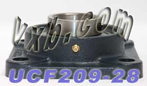 1-3/4 Bearing UCF209-28 + Square Flanged Housing Mounted Bearing