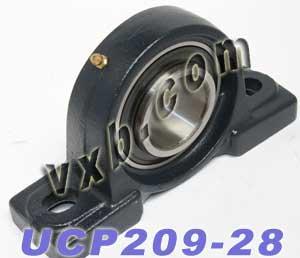 1-3/4 Bearing UCP-209-28 + Pillow Block Cast Housing Mounted Bearing
