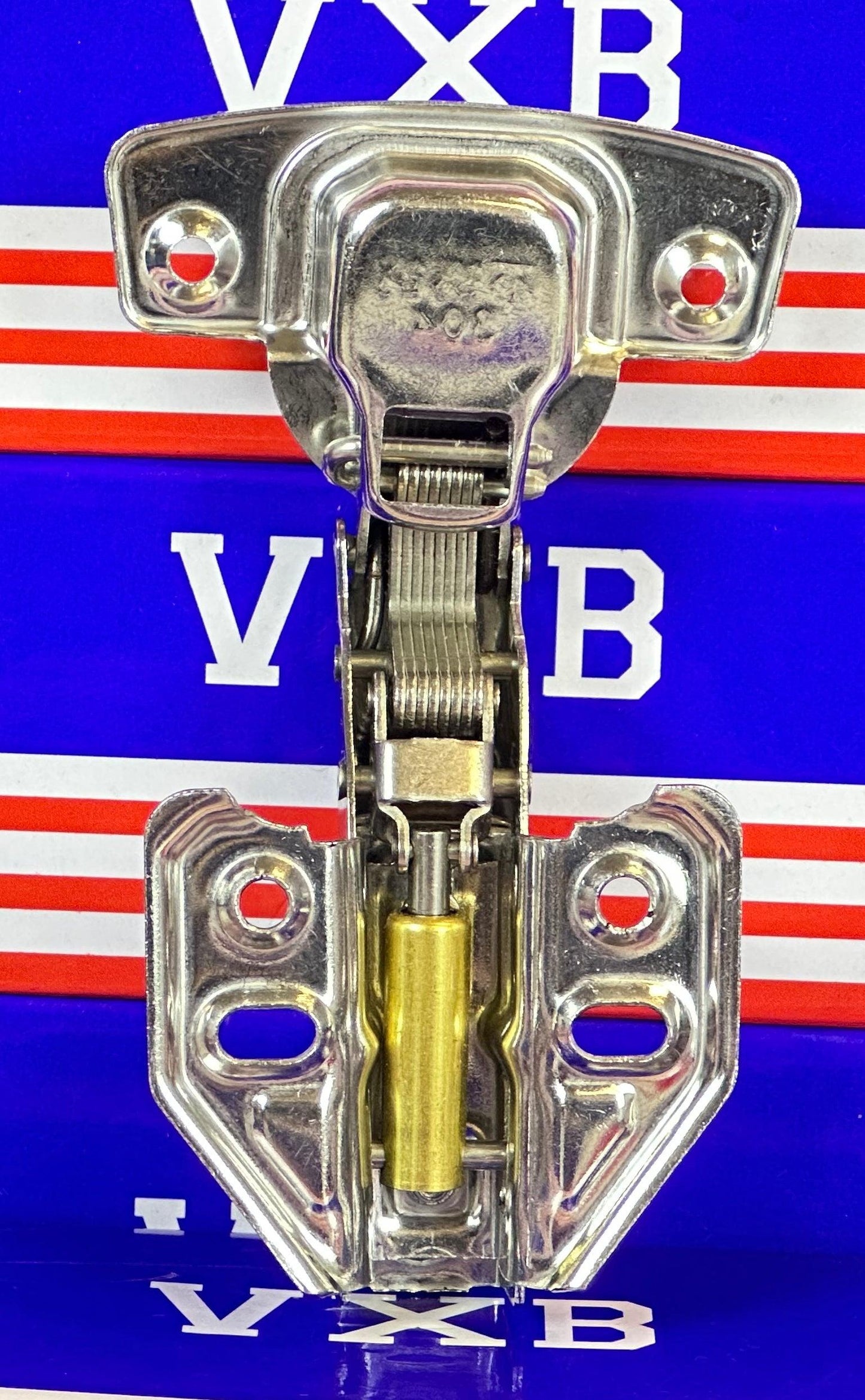 1-3/8" Stainless Steel Full overlay Smooth Hydraulic Hinge