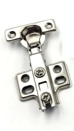 1-3/8" Stainless Steel half overlay Smooth Hydraulic Hinge
