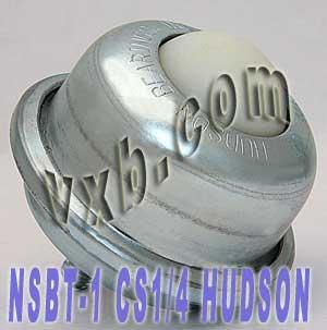 1-Stud Type Ball transfer NSBT-1-CS 1/4" Threaded Stem Bearing