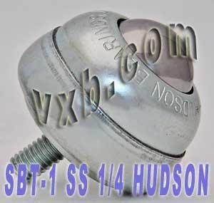 1-Stud Type Ball transfer SBT-1-SS 1/4" Threaded Stem Bearing