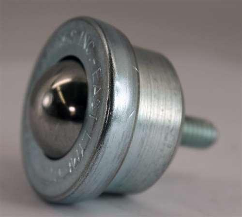 1-Stud Type Ball transfer SMBT-1-CS 5/16 inch Threaded Stem Bearing
