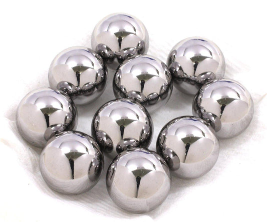 10-Pack 23/32" = 18.256mm Loose Carbon Steel Balls G100 Bearing Balls