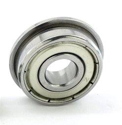 10-Pack Flanged Bearings 4x8x3 - Shielded - Miniature