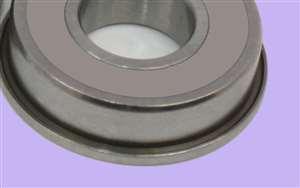 10-Pack Flanged Bearings 6x10x3 - Sealed - Miniature