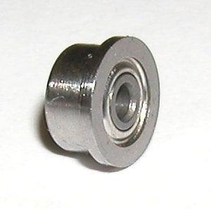 10-Pack Flanged Bearings FR1-4ZZ 5/64x1/4x9/64 inch Shielded Bearings