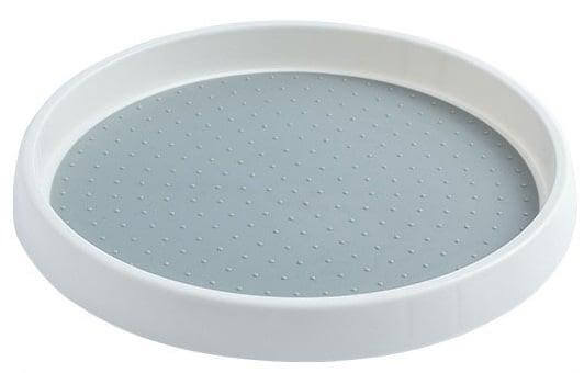 10" Non-Skid Rotating Kitchen Organizer - Low Profile - 360° Smooth Rotation