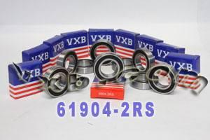 10-Pack Sealed Bearing 61904-2RS 20x37x9mm