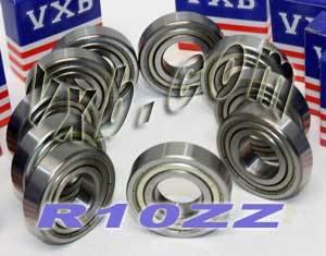 10-Pack Bearings R10ZZ 5/8" x 1-3/8 x 0.344"