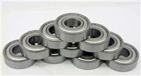 10-Pack Bearings R2-6ZZ 1/8" x 3/8x9/64 inch Miniature Bearings