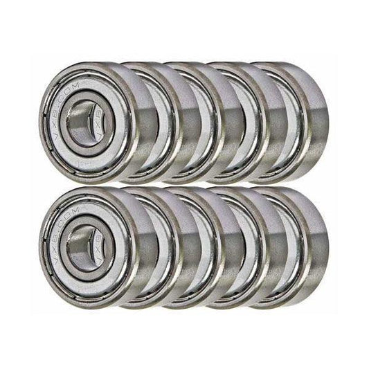 10-Pack Bearings R3ZZ 3/16" x 1/2" x 0.196" - Miniature Bearings