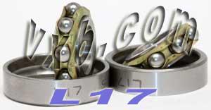 10-Pack Angular Contact Bearings ID 17mm x OD 40mm x width 10mm