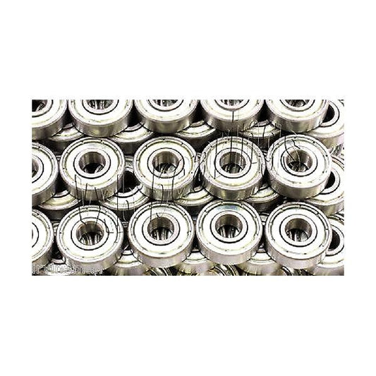 100-Pack Bearings Electric Motor Quality 608ZZ 8x22x7mm Chrome Steel - Steel Cage