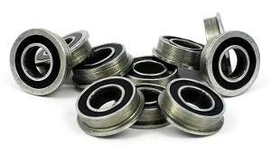 100-Pack F688-2RS Flanged Bearing 8x16x5mm Miniature - Sealed