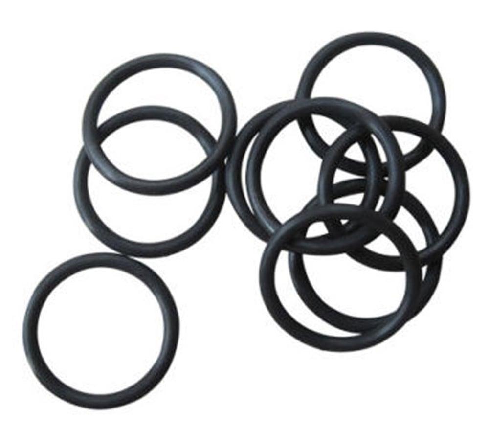 100-Pack 6x1mm O-Ring for Dental Air Motor Inner or External Water Irrigation Dental Handpiece