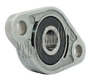 10mm Flange Bearing KFL000 Miniature Pillow Block Mounted Bearing